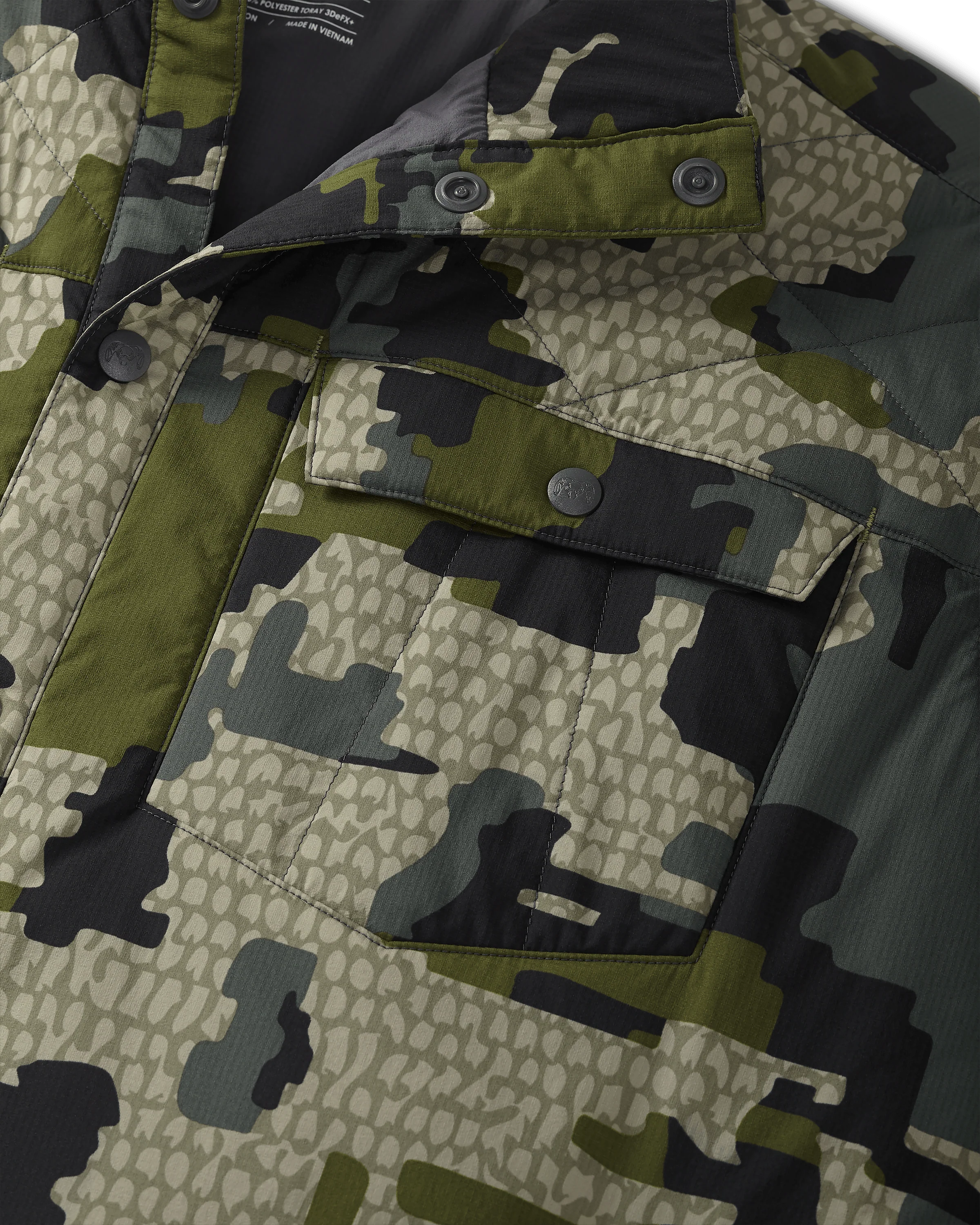 Base Camp Insulated Snap Shirt | Verde - Image 3