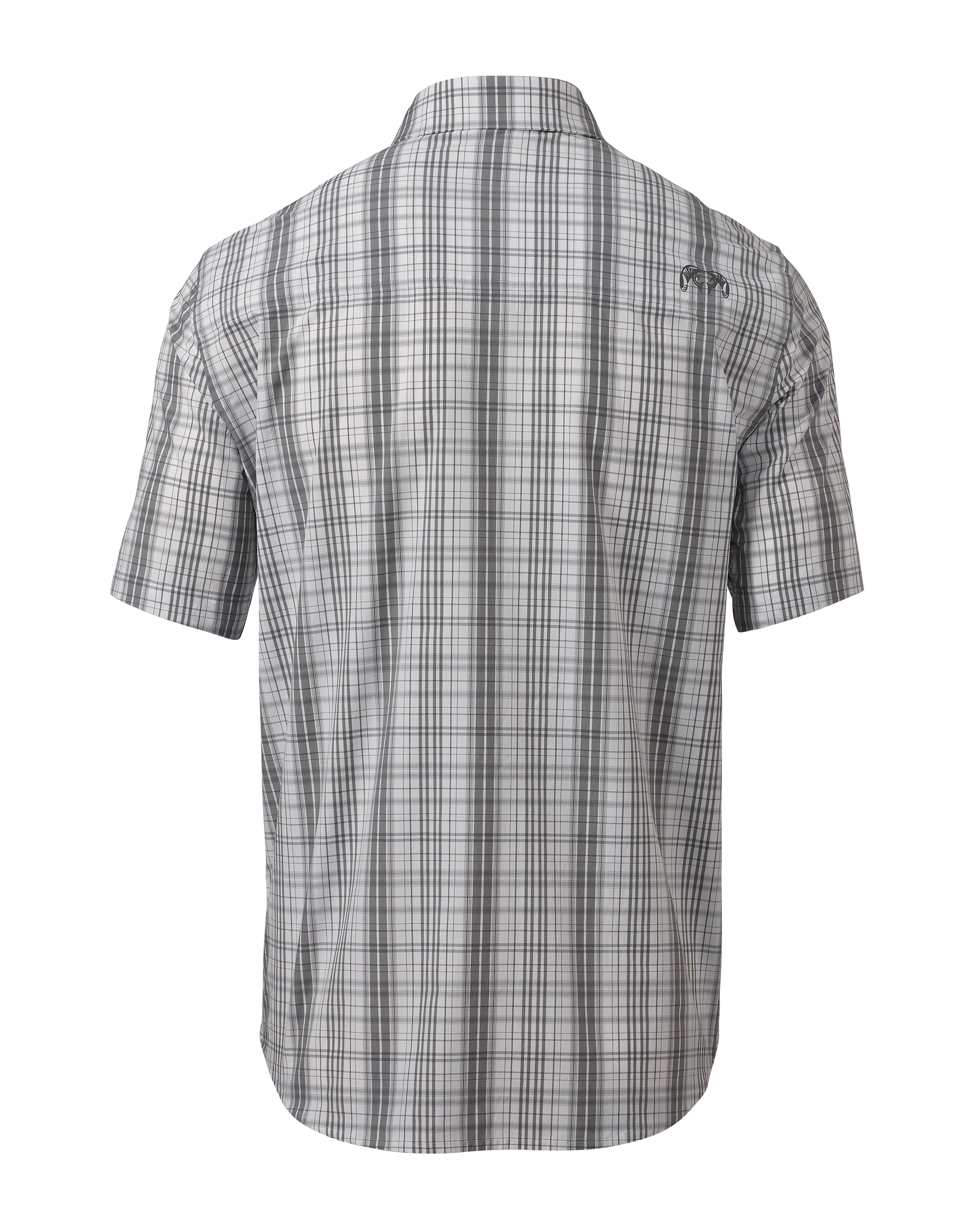 Borrego SS Shirt | Granite Plaid - Image 2