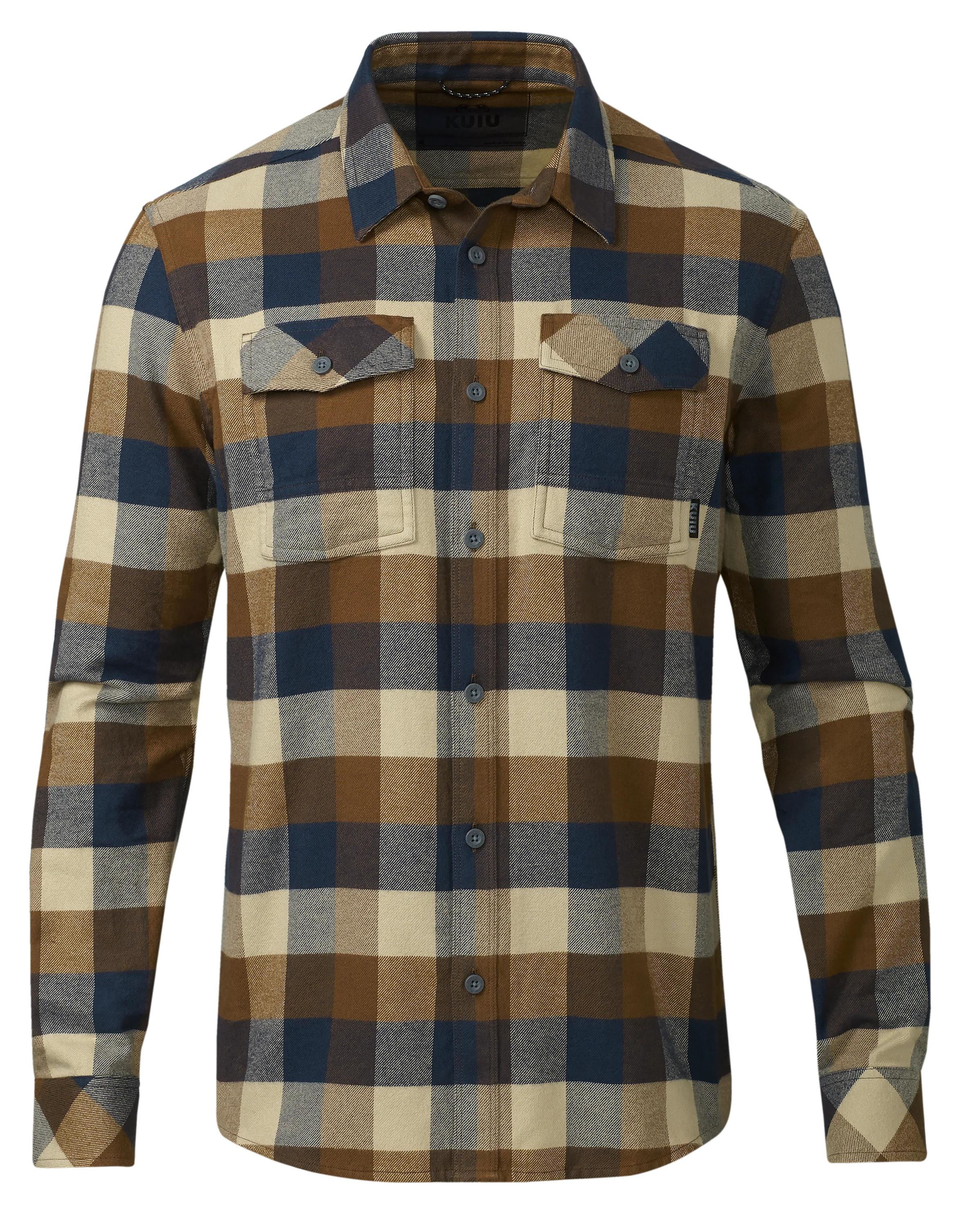 Field Flannel Shirt | Saddle Trio