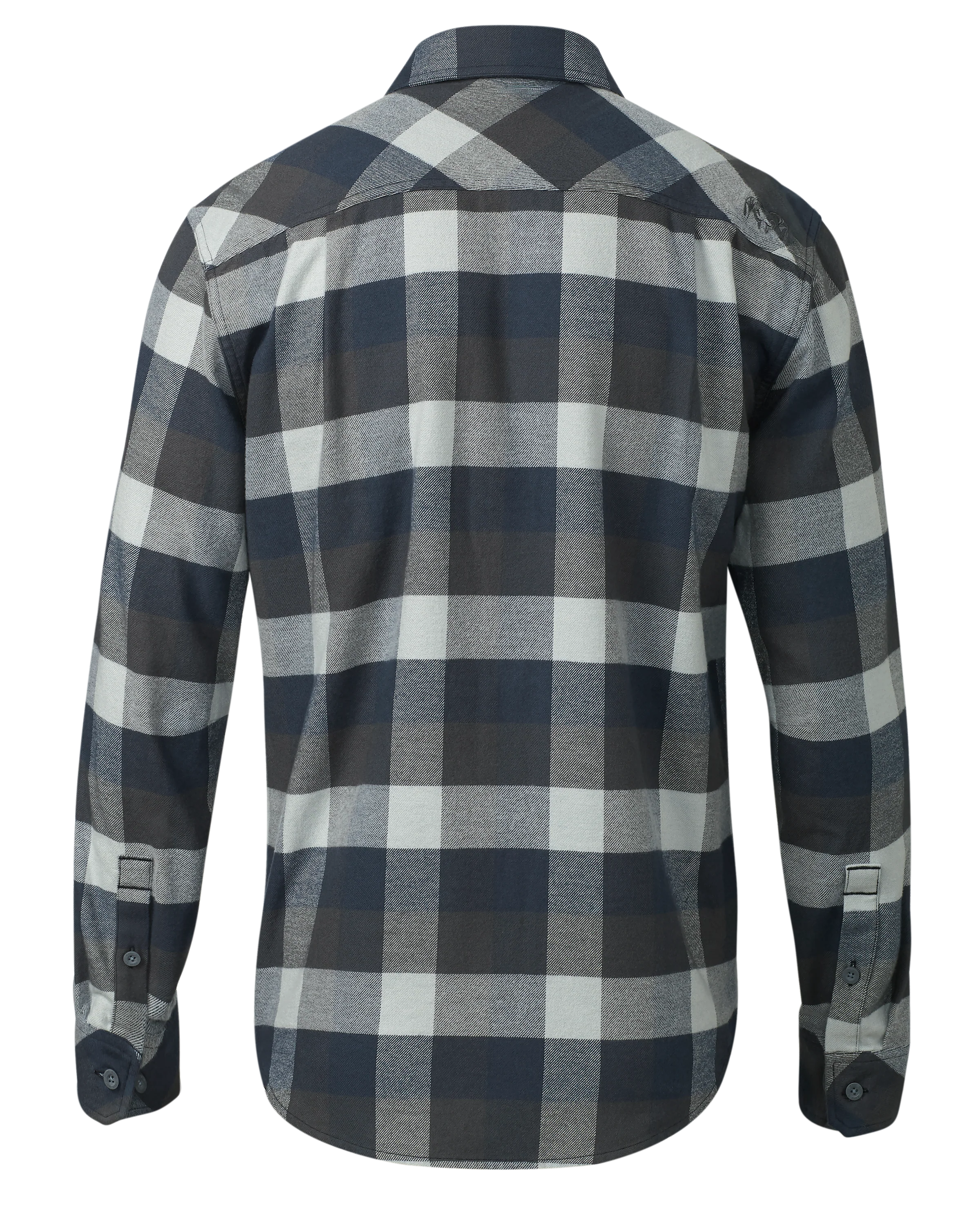 Field Flannel Shirt | Steel Blue Trio - Image 2