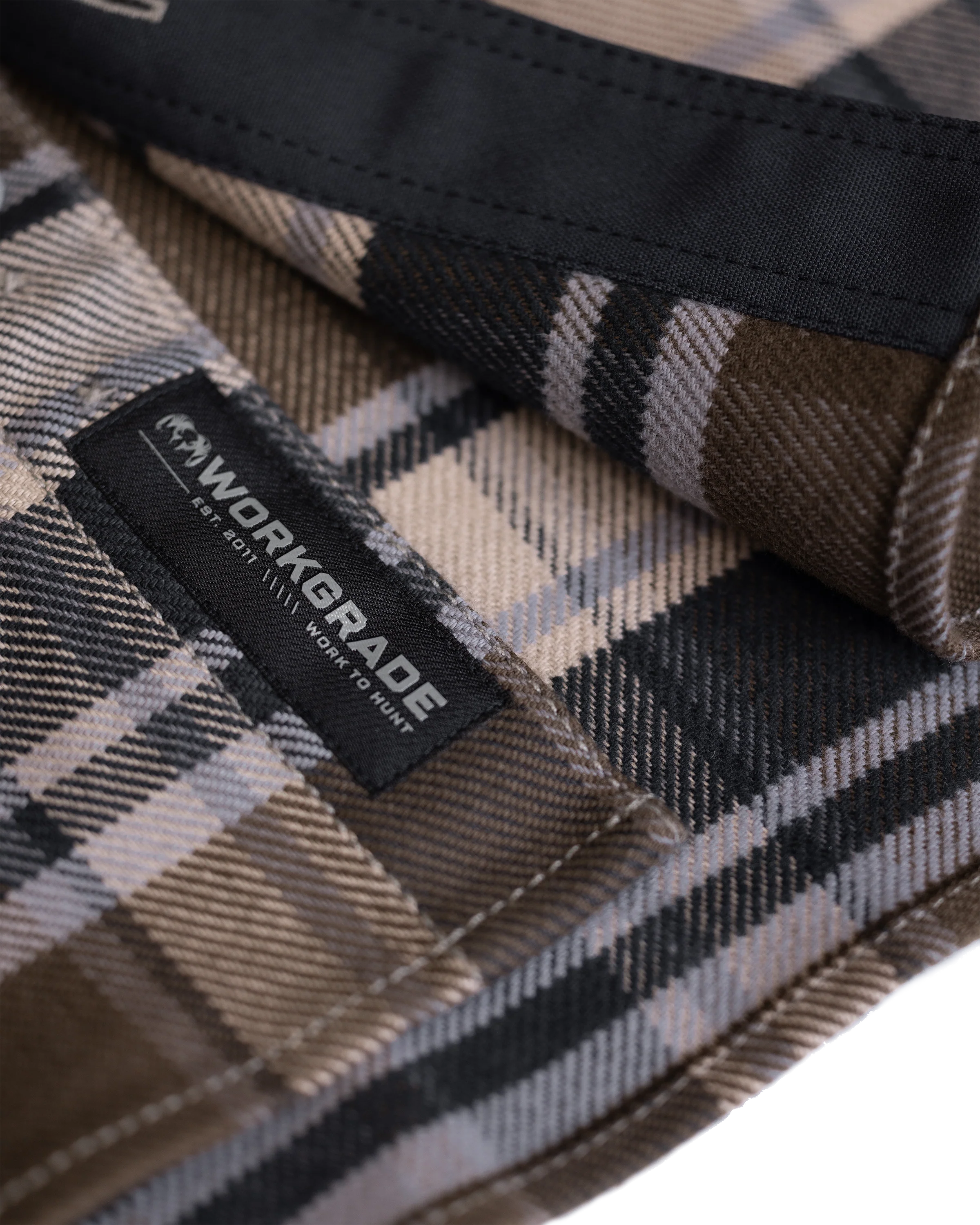 Flannel Heavyweight Shirt | Vias Check Plaid - Image 4