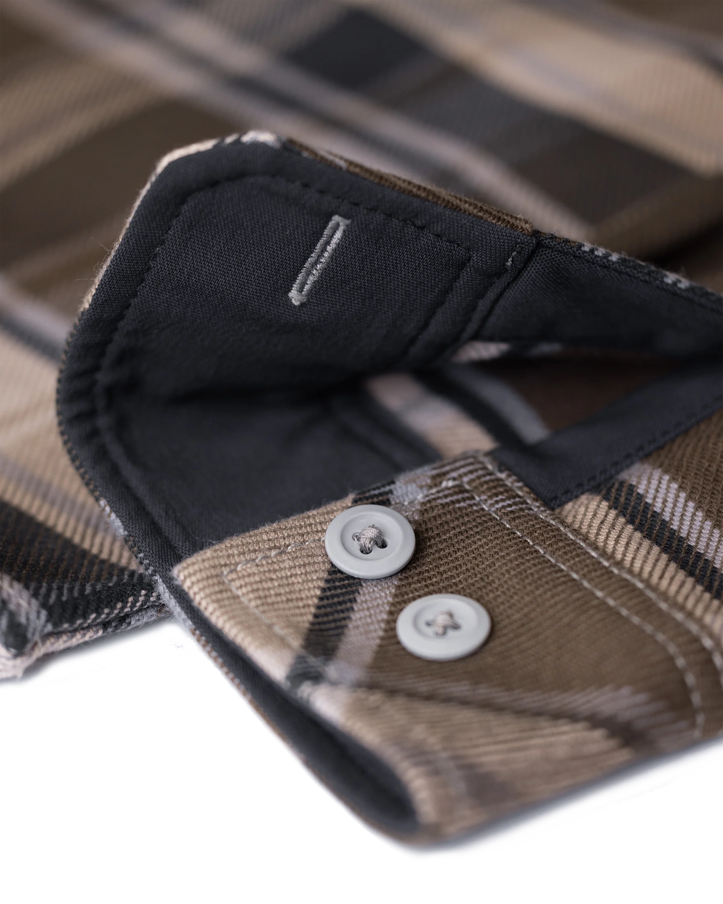 Flannel Heavyweight Shirt | Vias Check Plaid - Image 6