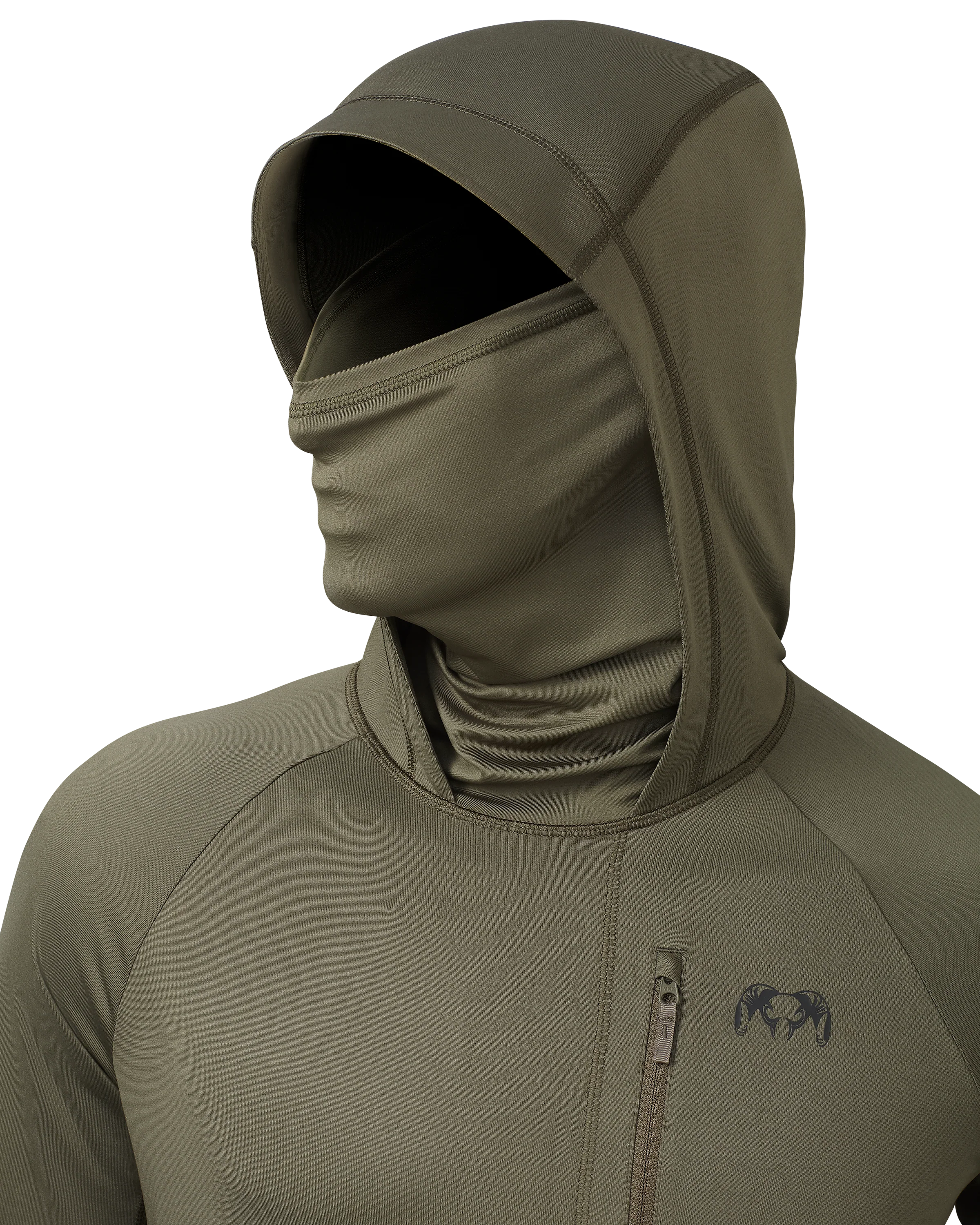 Gila PRO LS Hoodie | Ash - Image 3