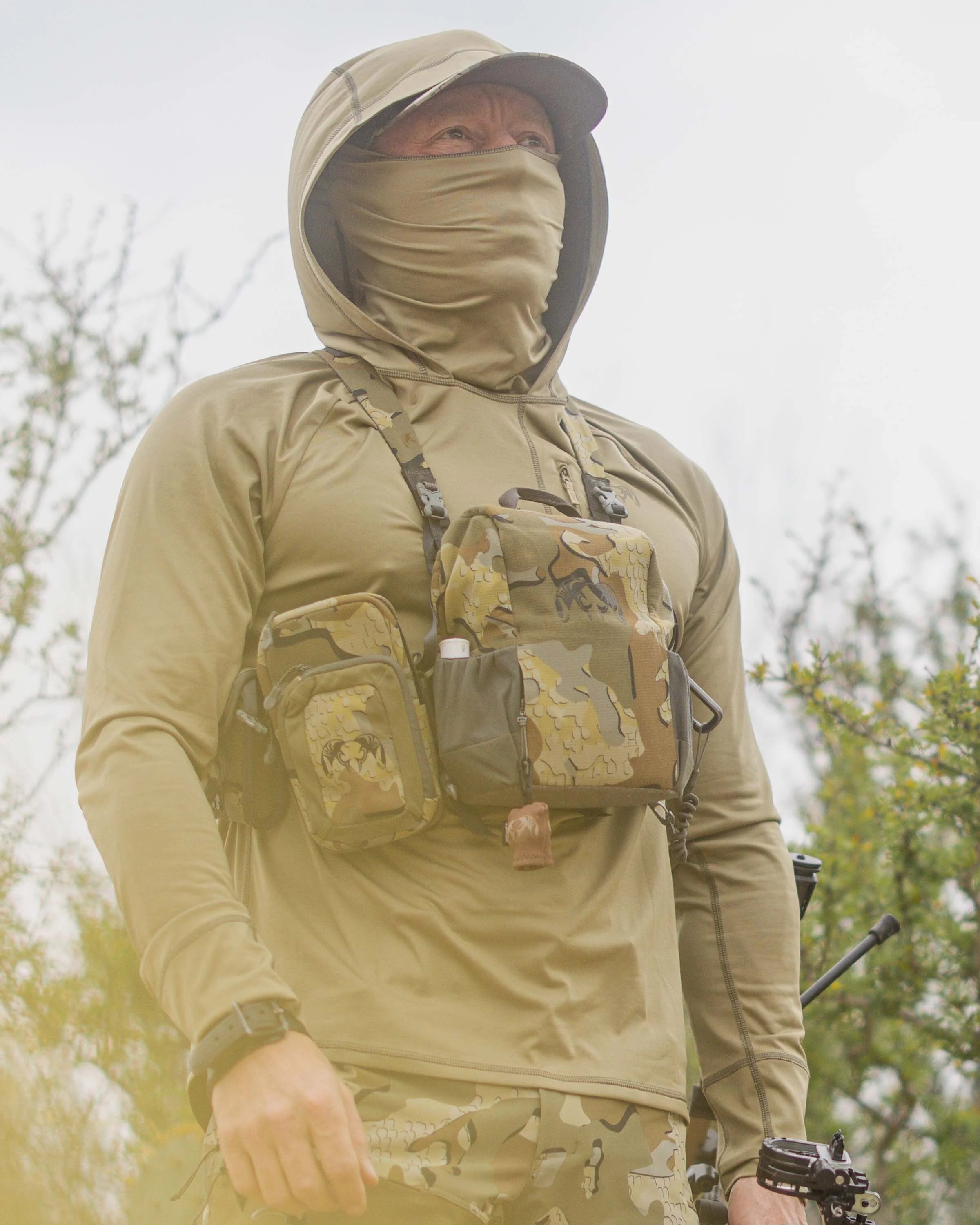 Gila PRO LS Hoodie | Khaki - Image 6