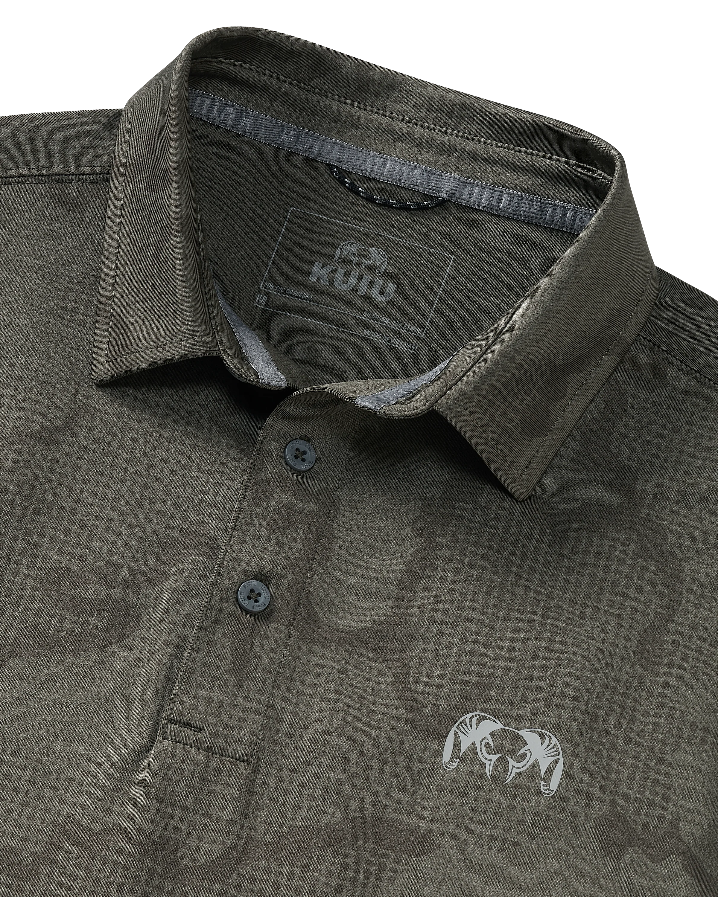 KUIU Performance Polo | Ash Tonal - Image 2
