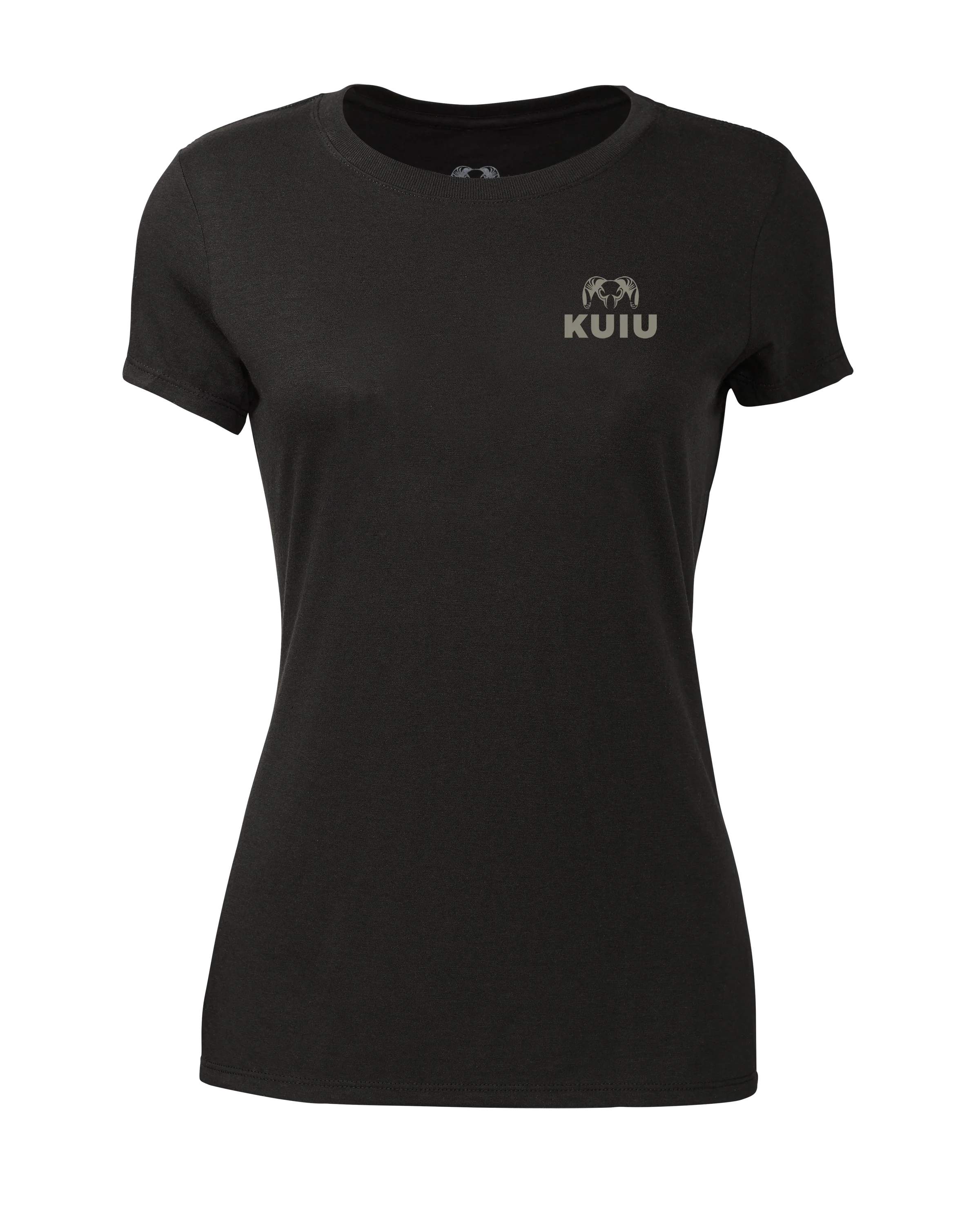 KUIU Women’s Topo Shield T-Shirt | Black - Image 2