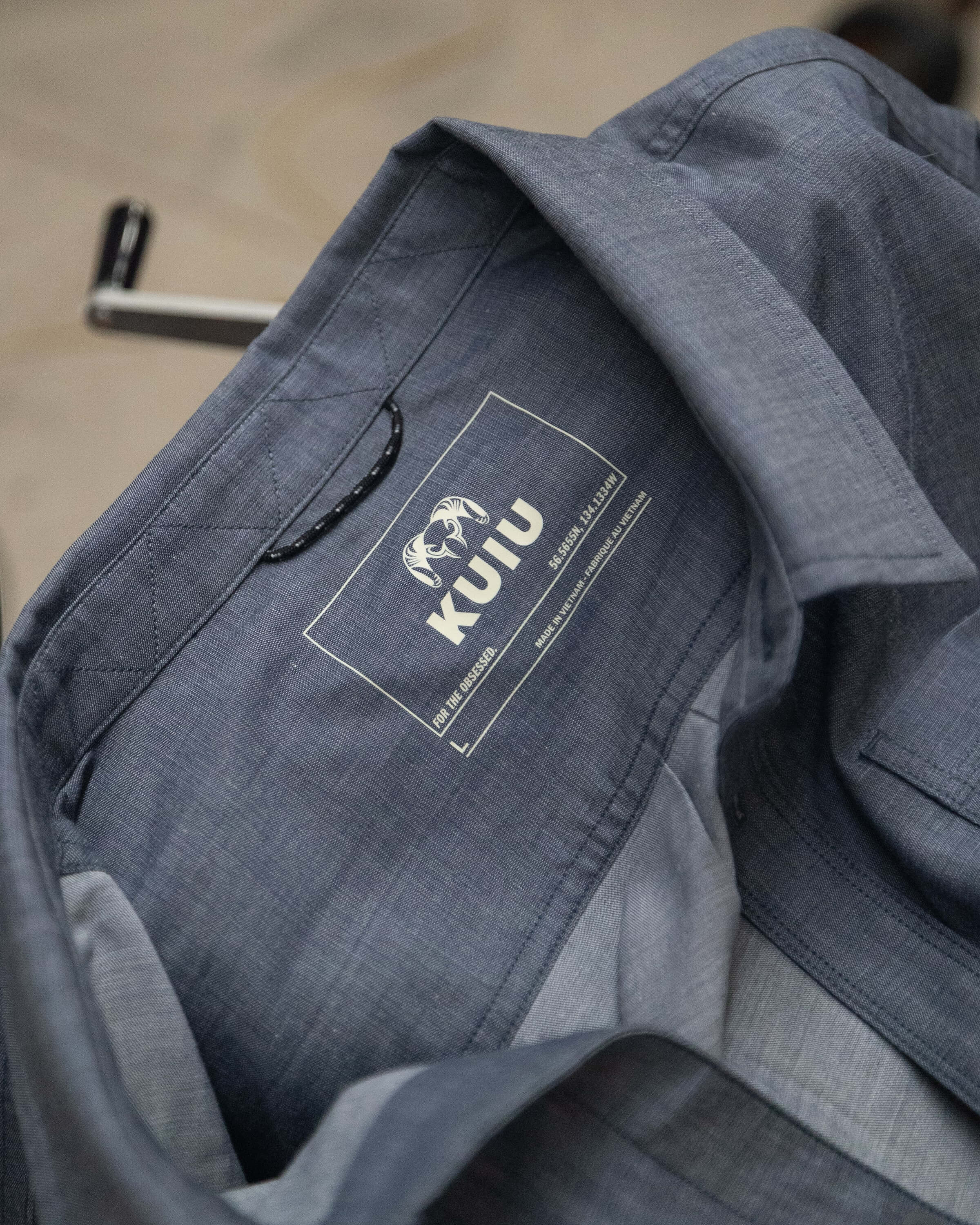Outlet Terrace LS Shirt | Castle Rock Chambray - Image 9