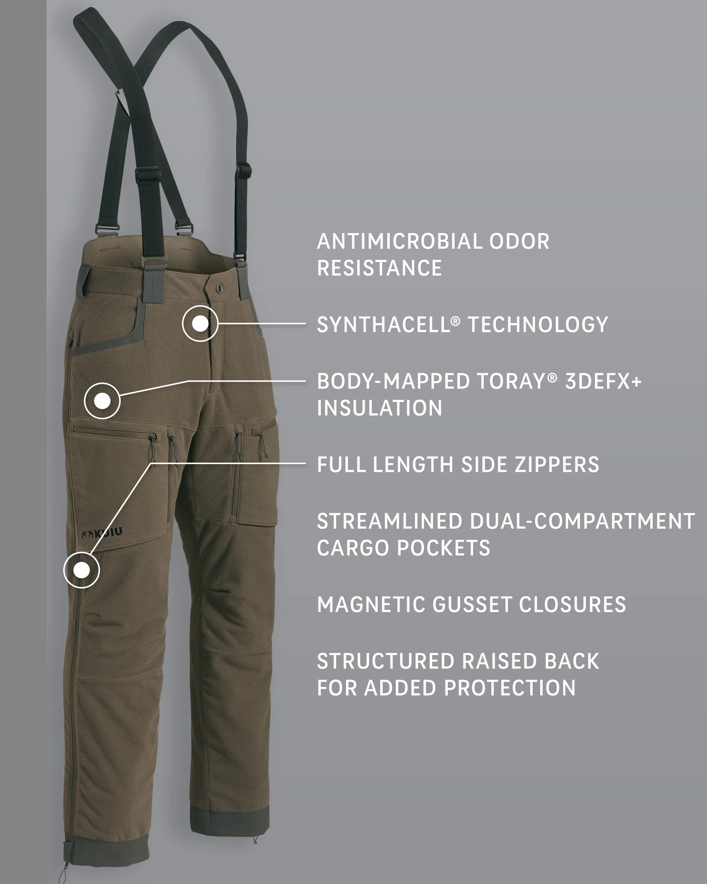 KUIU Proximity Insulated Pant | Ash - Image 2