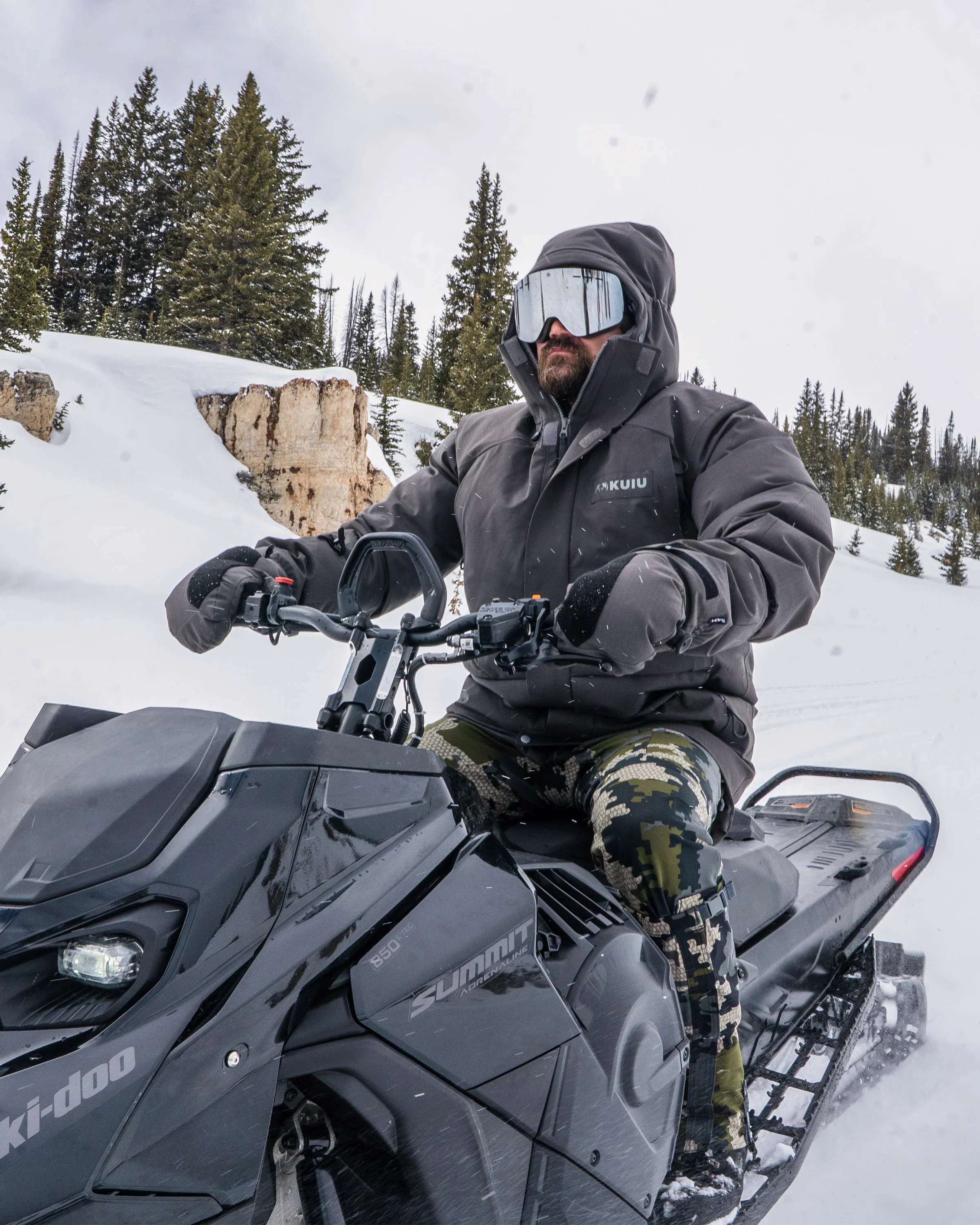 Super Down Arktuk Parka | Asphalt - Image 10
