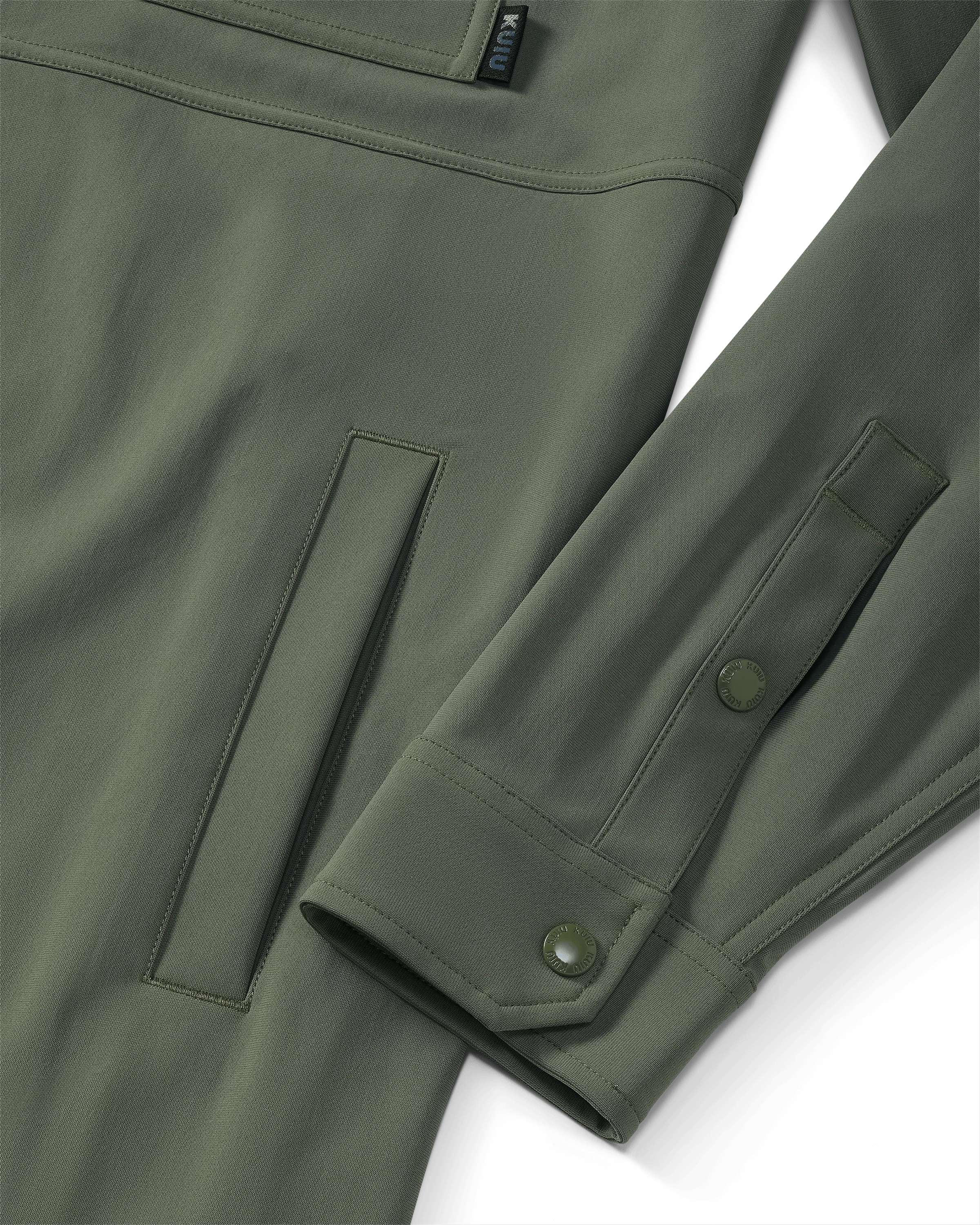 Tour Shirt Jacket | Dark Sage - Image 5