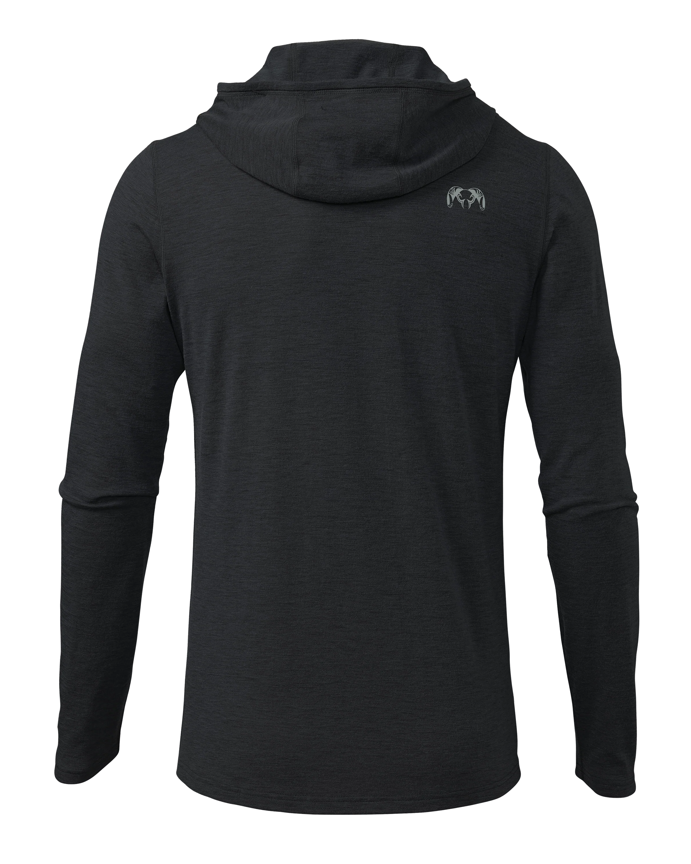 ULTRA Merino 120 LT LS Hoodie | Black - Image 2