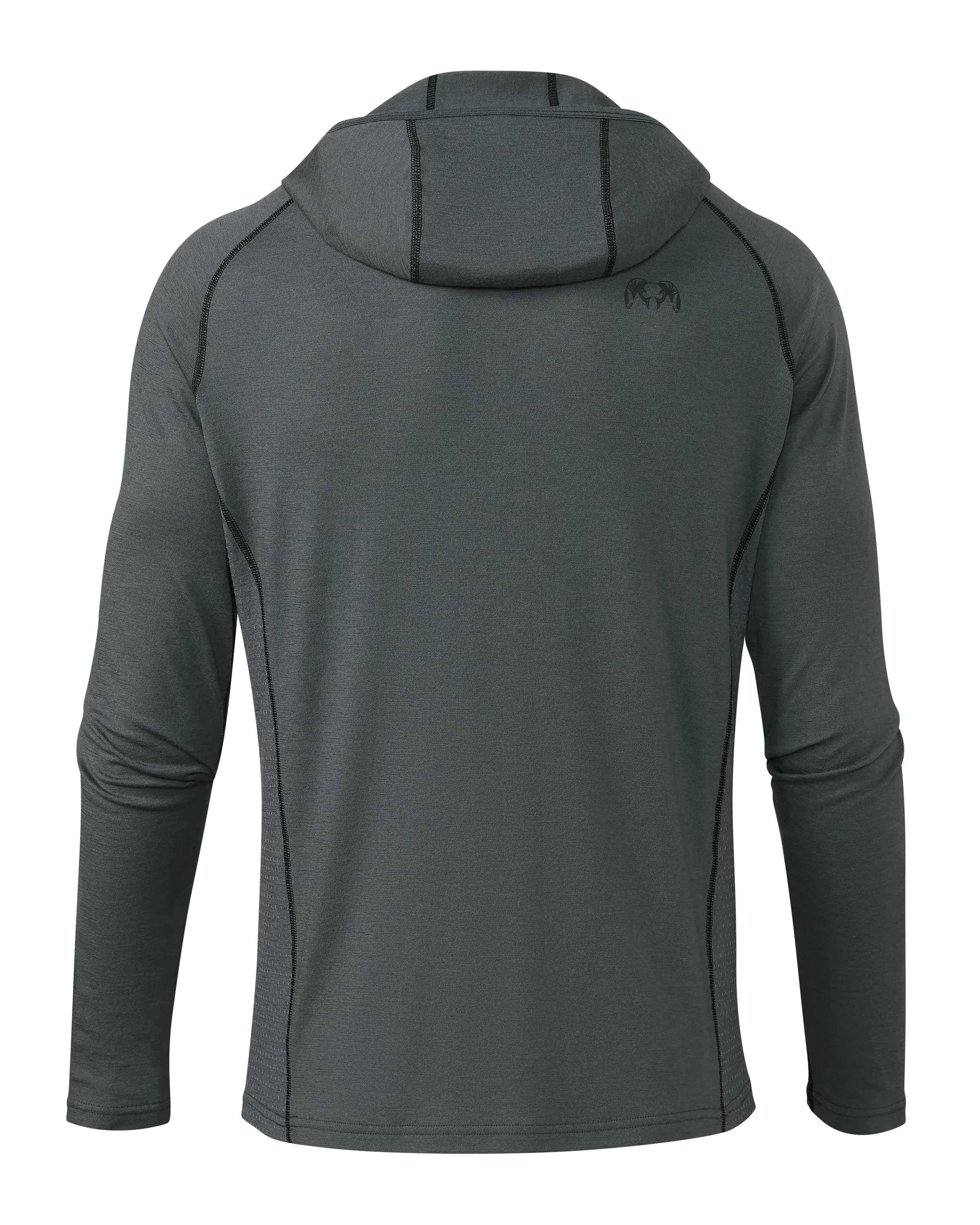 ULTRA Merino 145 Zip-T Hunting Hoodie | Gunmetal - Image 2