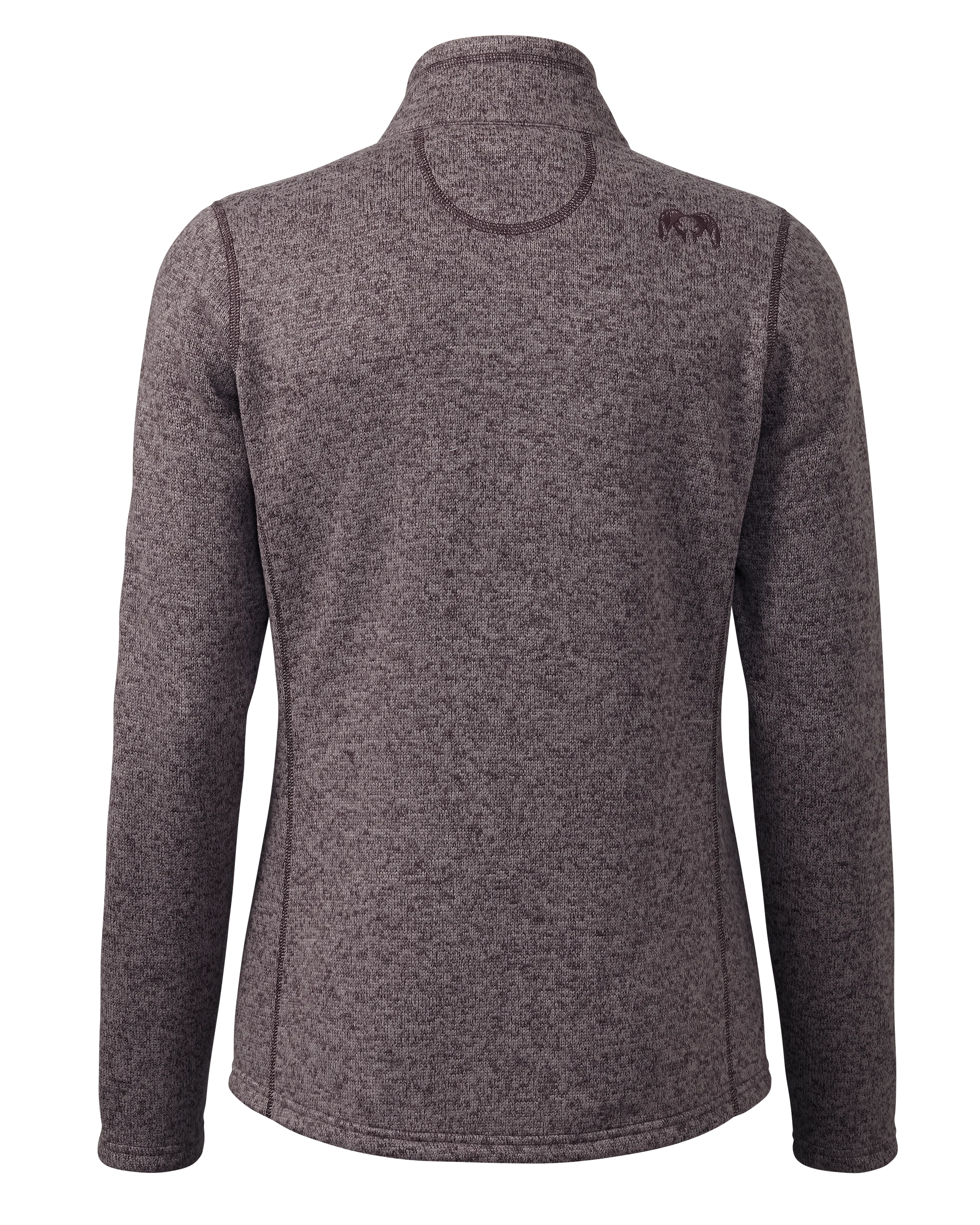Women's Base Camp Full Zip Sweater | Dusk Heather - Image 2
