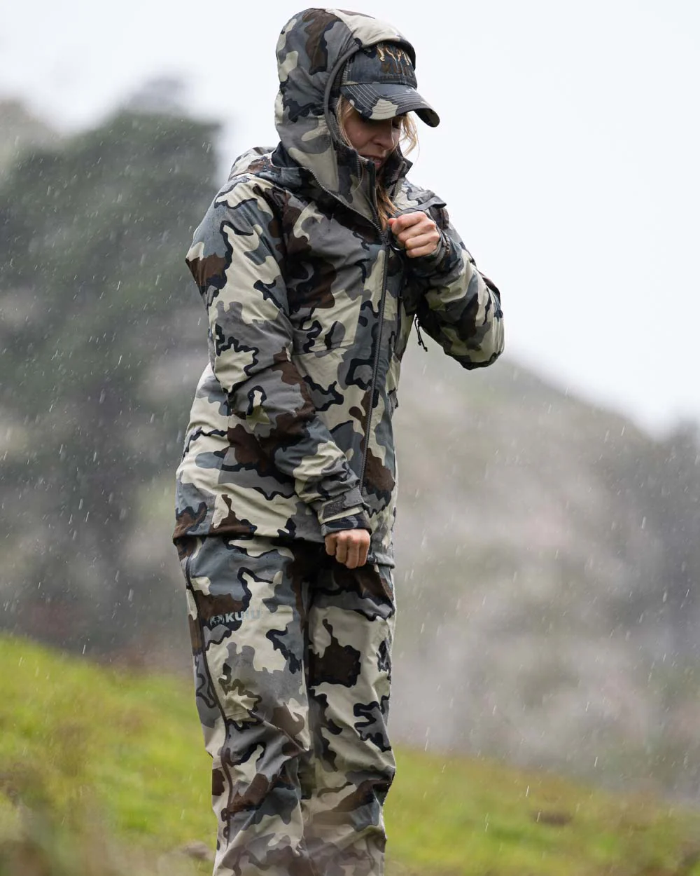 Women's Chugach TR Rain Jacket | Verde - Image 6